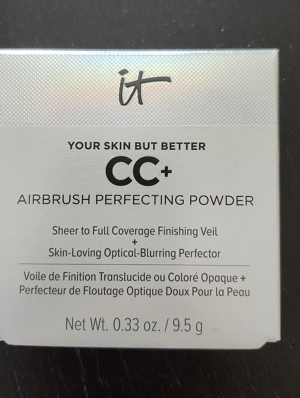 IT Cosmetics CC+ Airbrush Perfecting Powder - Medium Tan. New in box